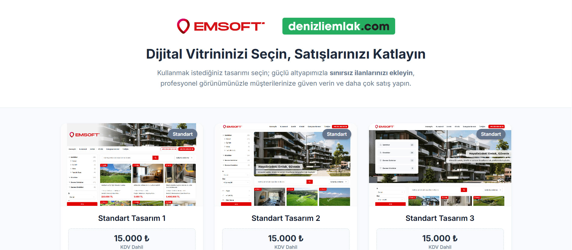 Web Sitesi Şablonları